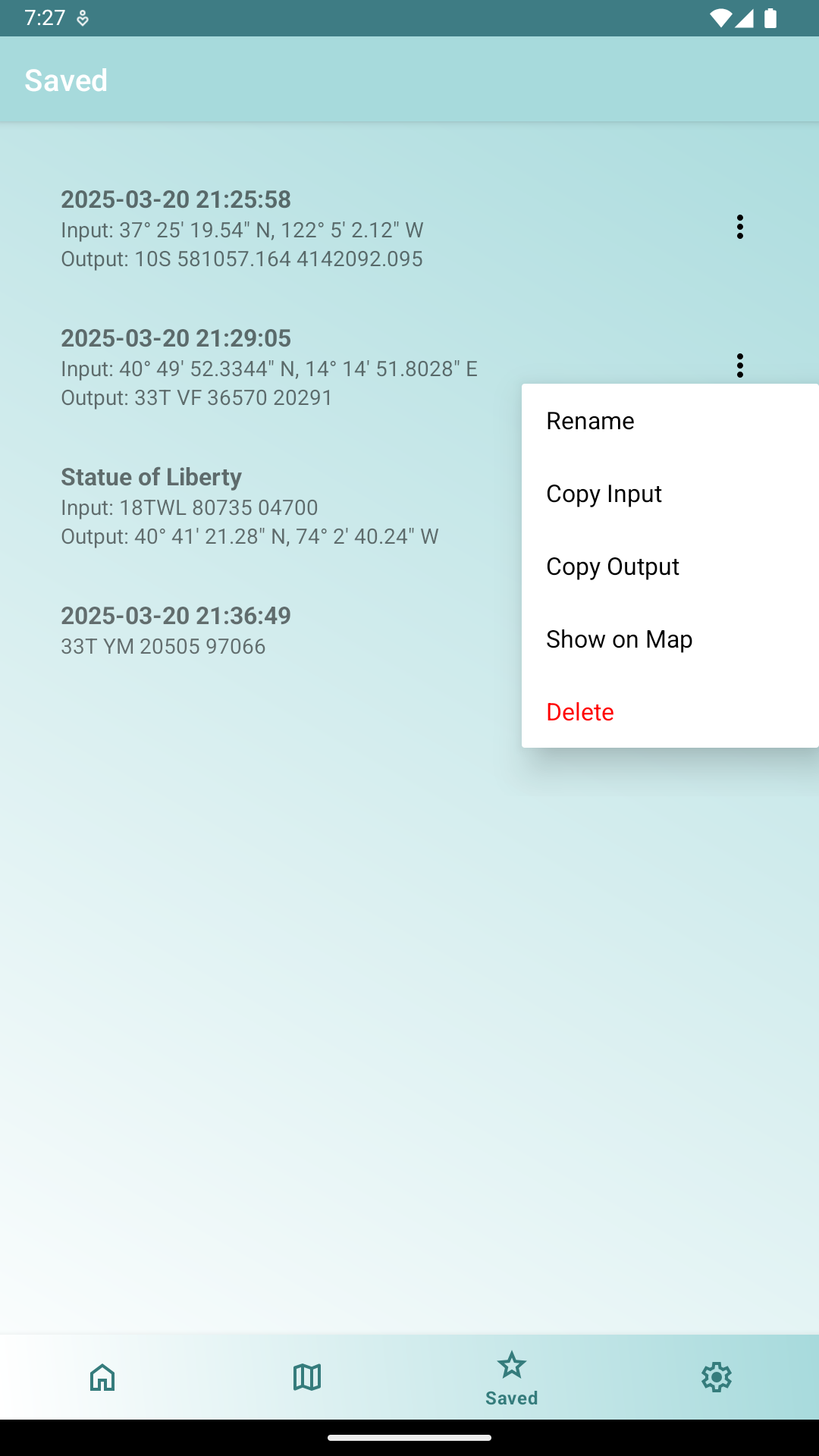 KoordKonvert Google Maps